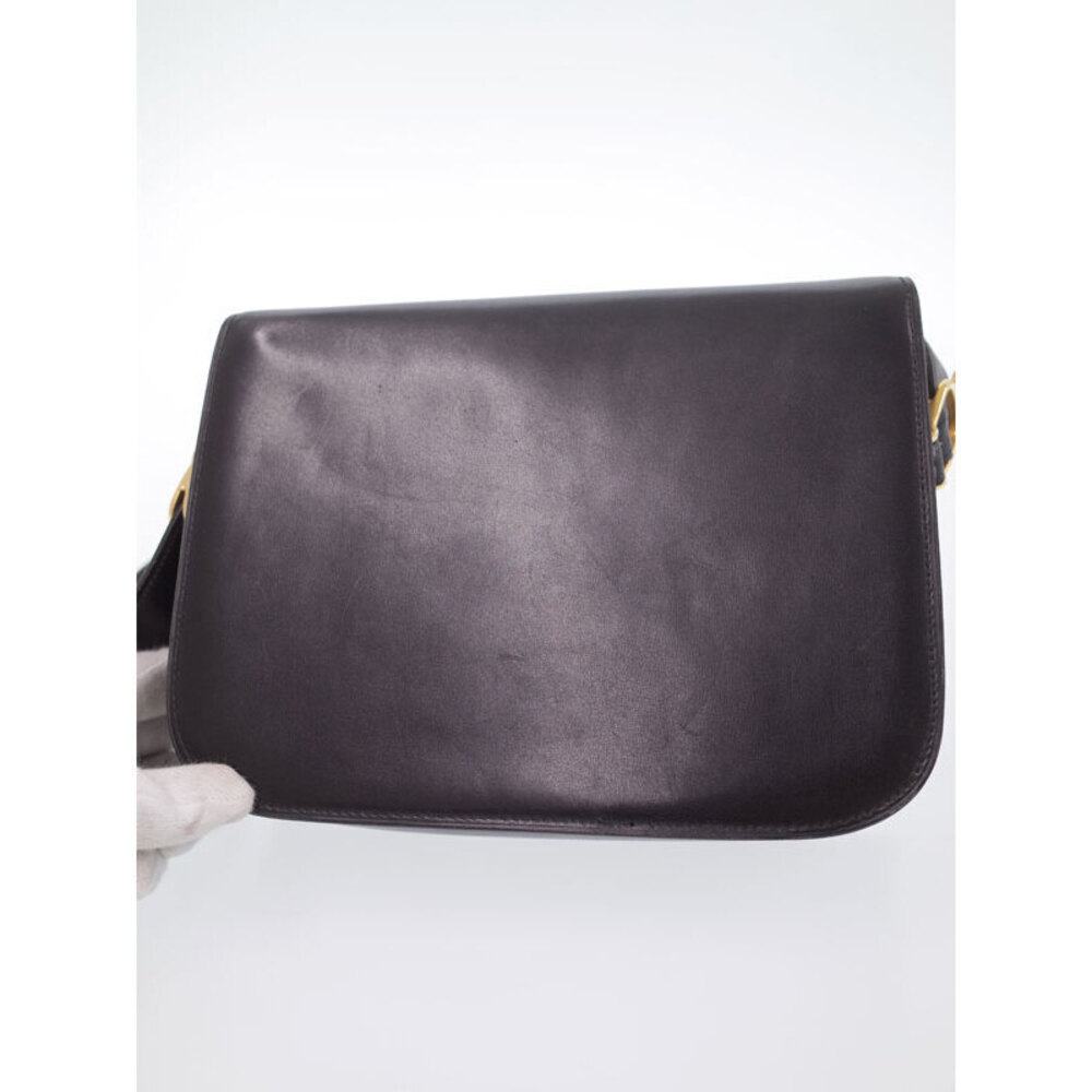 Celine Horse Carriage shoulder bag black leather - Picture 5 of 9